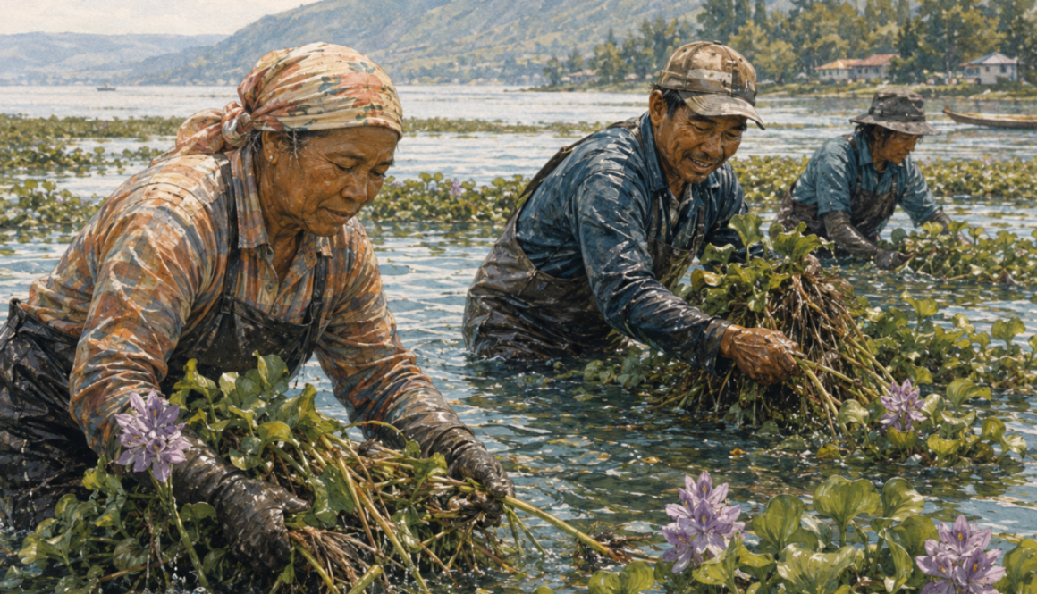 beg-workers-remove-water-hyacinth